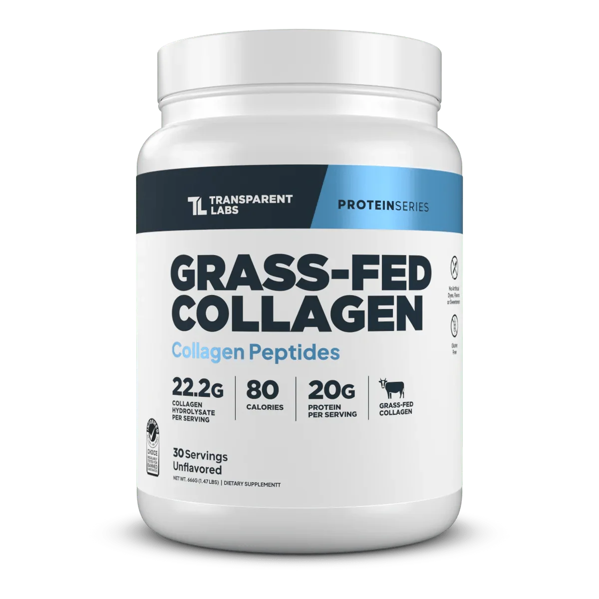 Transparent Labs Grass-fed Collagen Peptides