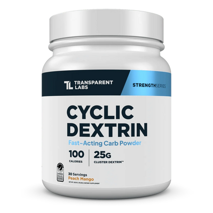 Transparent Labs Cyclic Dextrin | Cluster Dextrin® Carbohydrate Powder for Performance & Recovery