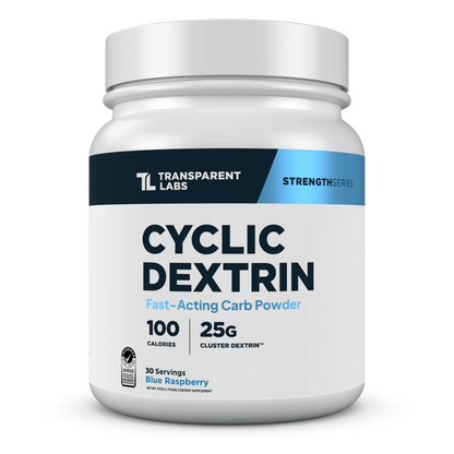 Transparent Labs Cyclic Dextrin | Cluster Dextrin® Carbohydrate Powder for Performance & Recovery