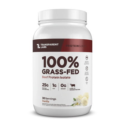 Transparent Labs Grass-Fed Beef Protein Isolate