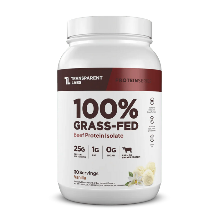 Transparent Labs Grass-Fed Beef Protein Isolate