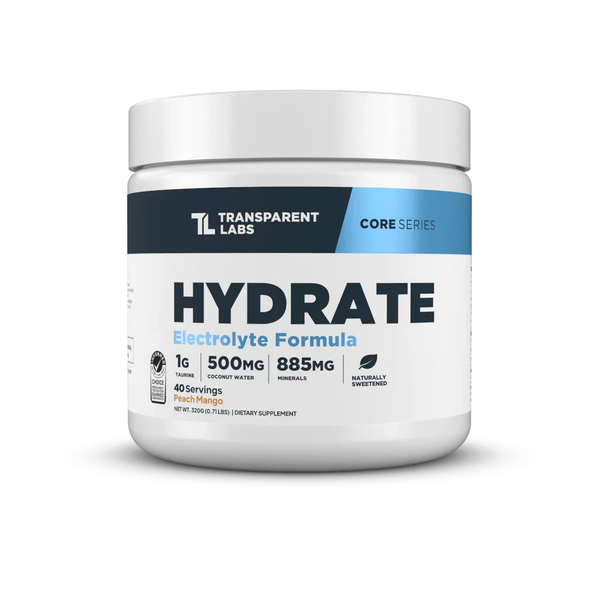 Transparent Labs Hydrate Electrolyte Formula