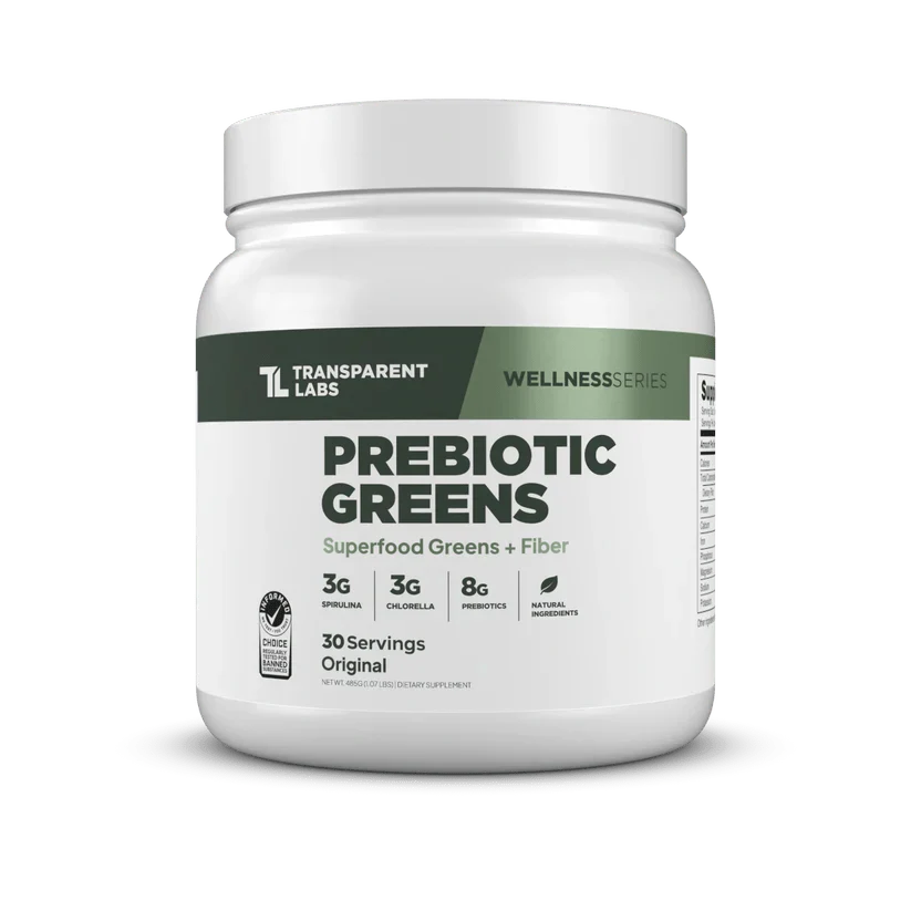 Transparent Labs Prebiotic Greens