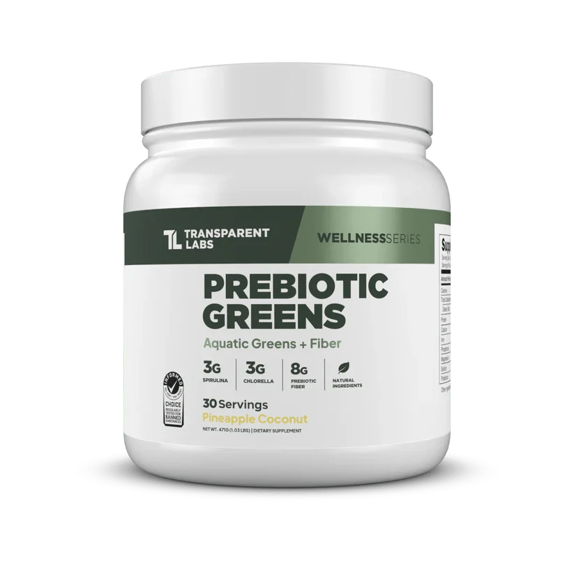 Transparent Labs Prebiotic Greens