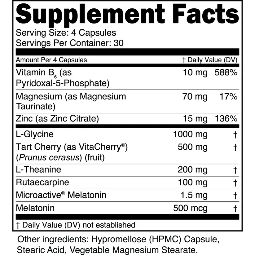 Transparent labs Sleep & Recover