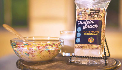 Tutti Frutti Protein Cheesecake, 6-Ct, Low Carb, Gluten-Free, Snack Bar - Protein Snack Shop