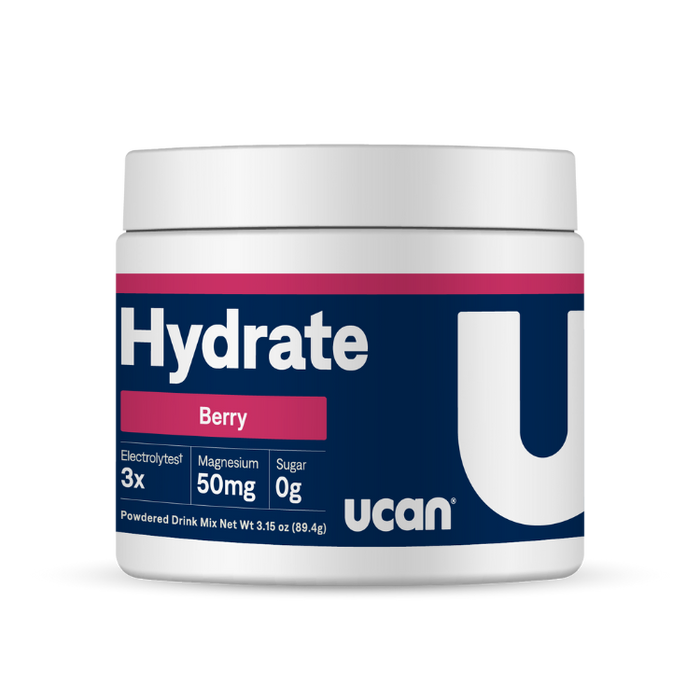 Berry Hydrate Electrolyte Jar - UCAN - The Track and Field Store