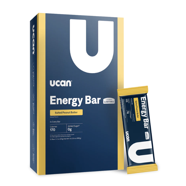 Salted Peanut Butter Energy Bar - UCAN - The Track and Field Store