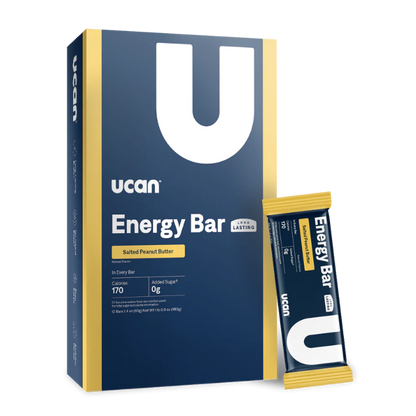 Salted Peanut Butter Energy Bar - UCAN - The Track and Field Store