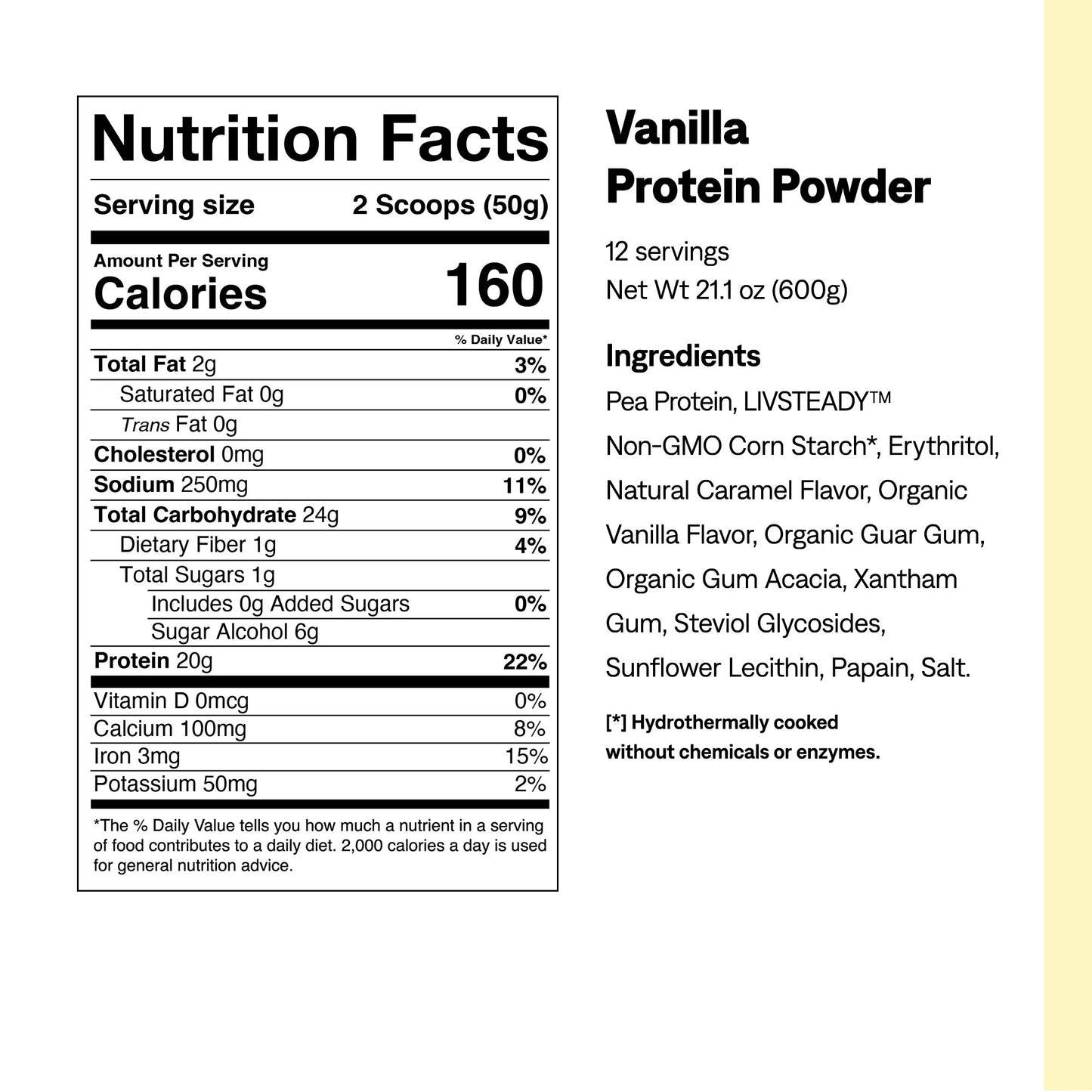 Vanilla Protein + Energy Powder - UCAN - The Track and Field Store