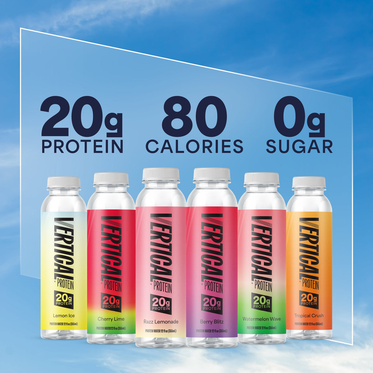Protein Water Variety Pack - 12 Pack