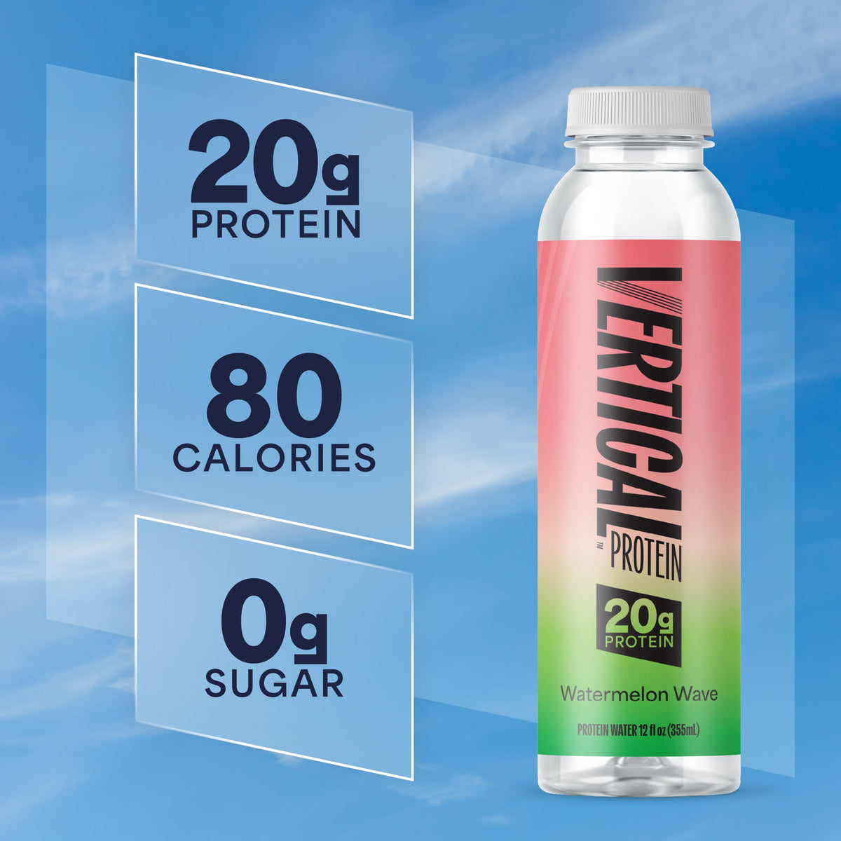 Watermelon Wave Protein Water - 12 Pack