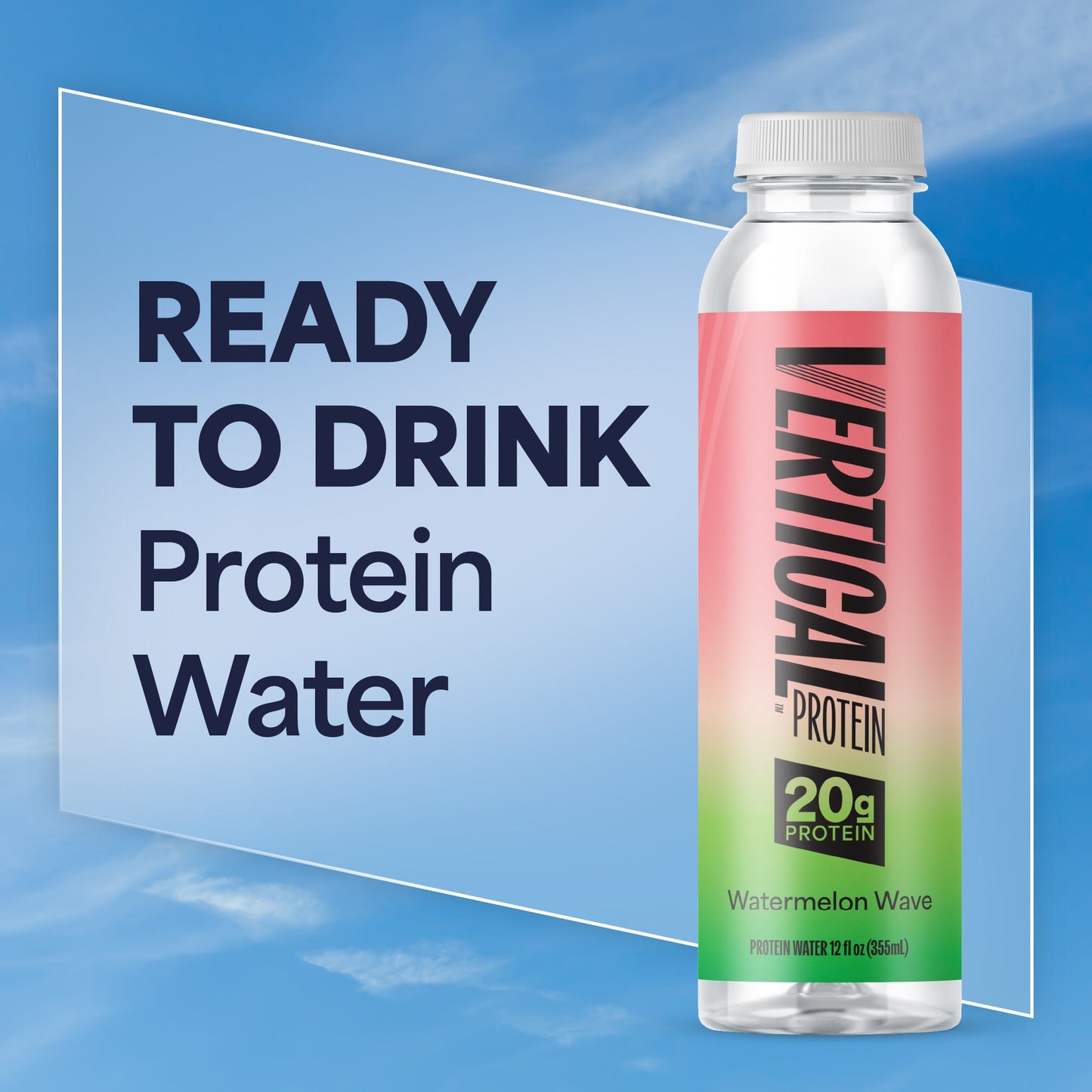 Watermelon Wave Protein Water - 12 Pack